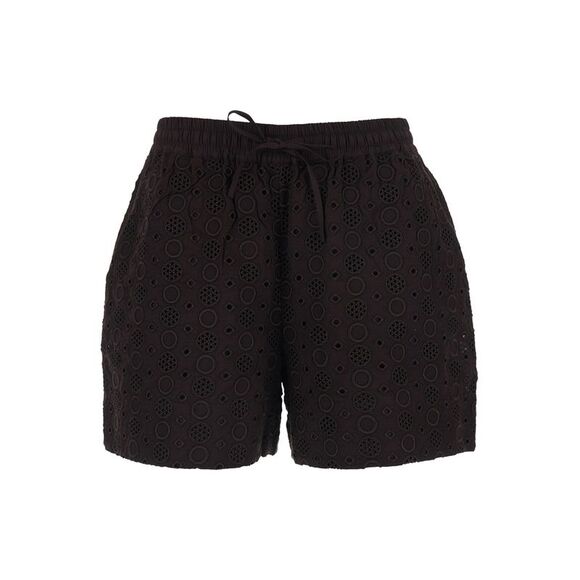 Pinko Women Liz Shorts Popeline Ricamo